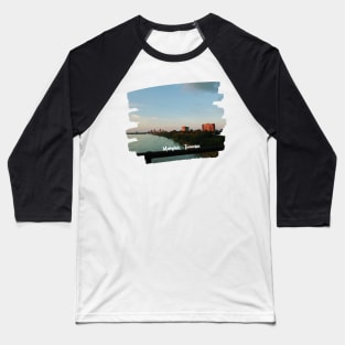 Photo of Memphis Tennessee sunset skyline night sky USA city break Baseball T-Shirt